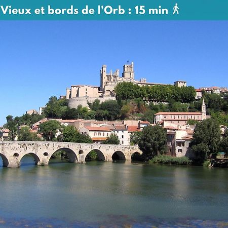 Charmant Studio Climatise 'Alma 1' - Beziers Centre - Wifi Fibre - Netflix Apartment Екстериор снимка